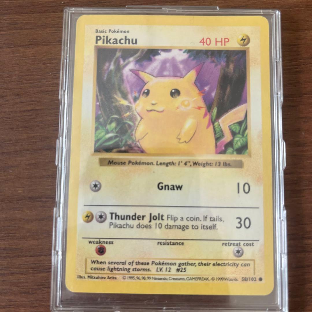 【美品】【旧裏】【海外版】ピカチュウ英語版US Englishプロモ