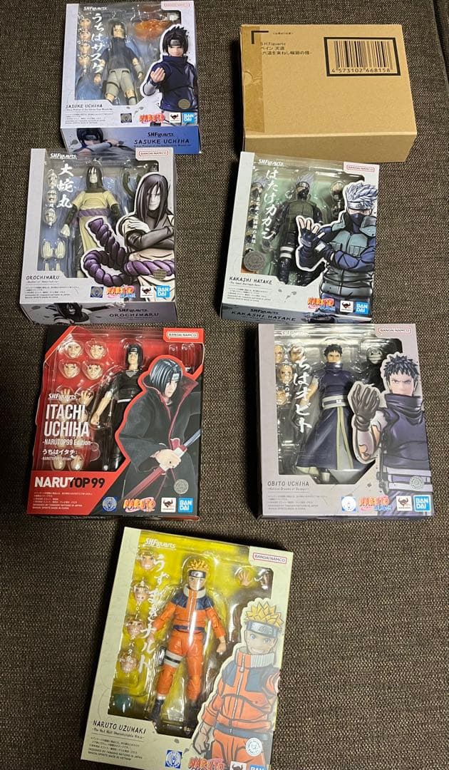 S.H.Figuarts フィギュアーツ　NARUTO セット