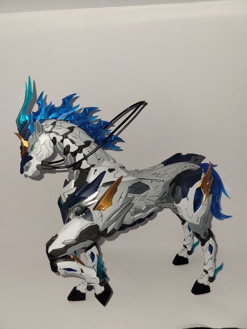 フ*チ様 「完成品」摩動核 天佑星 龍胆虎将 趙雲 玉蘭白龍駒