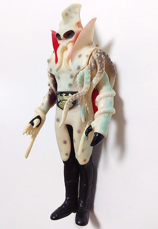 ★稀少★イカデビル ソフビ★仮面ライダー 怪人　ショッカー　ウルトラマン　怪獣