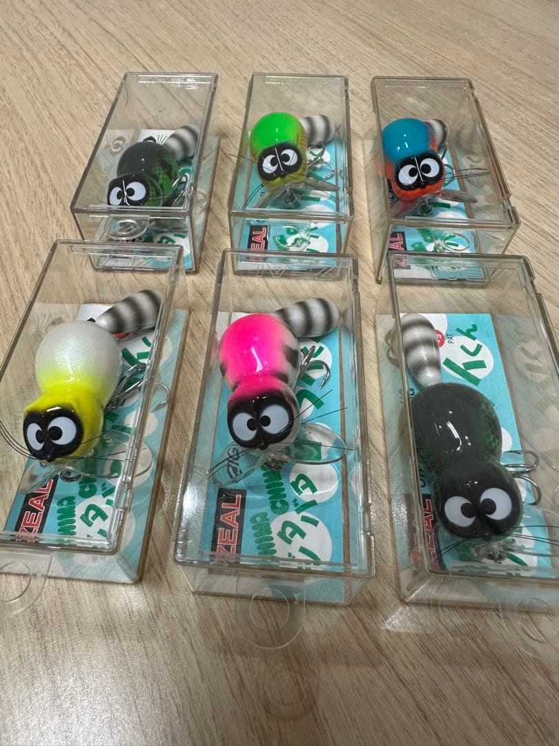 ZEALズィール　チマチマジタバタアライくん6個セット00年製