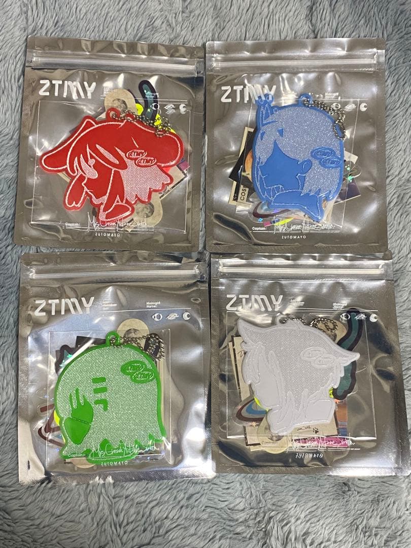 【会場限定】コズミックステッカーセット&ご当地リフレクターキー　4地域セット