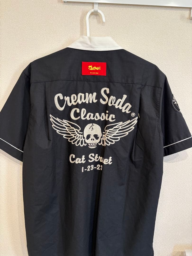 CREAM SODA スカルデザインシャツ Mサイズ
