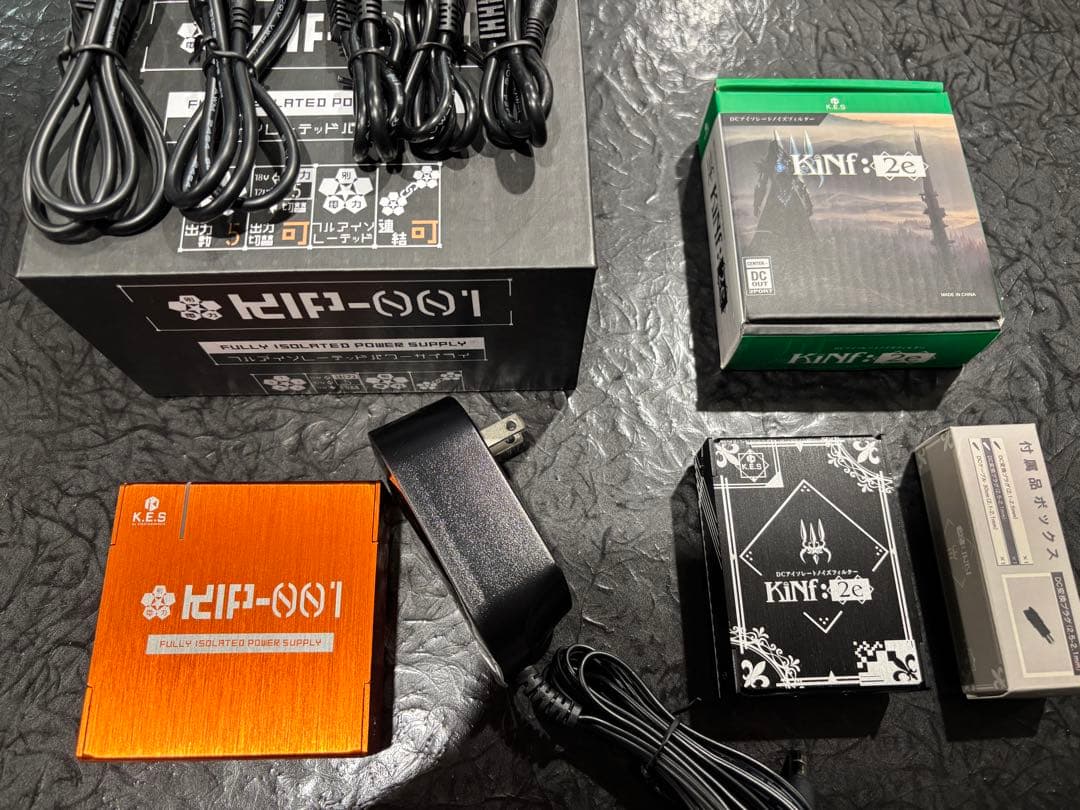 【美品】KES パワーサプライ KIP-001&KiNf:2e ノイズフィルター