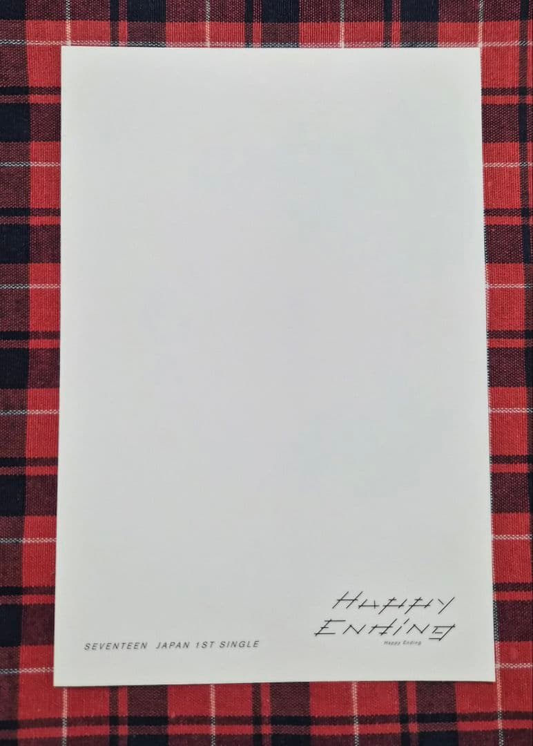 SEVENTEEN セブチ ミンギュ ポストカード TSUTAYA特典