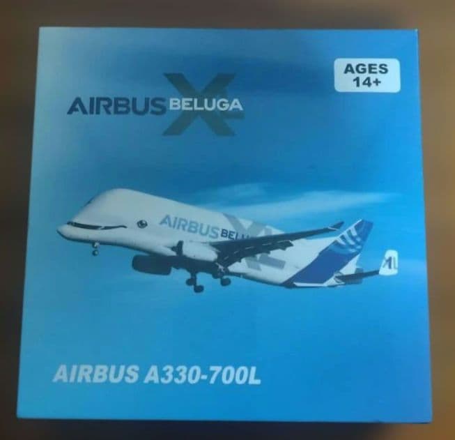 希少 迫力満点 Airbus BELUGA 1/400 モデルプレーン飛行機