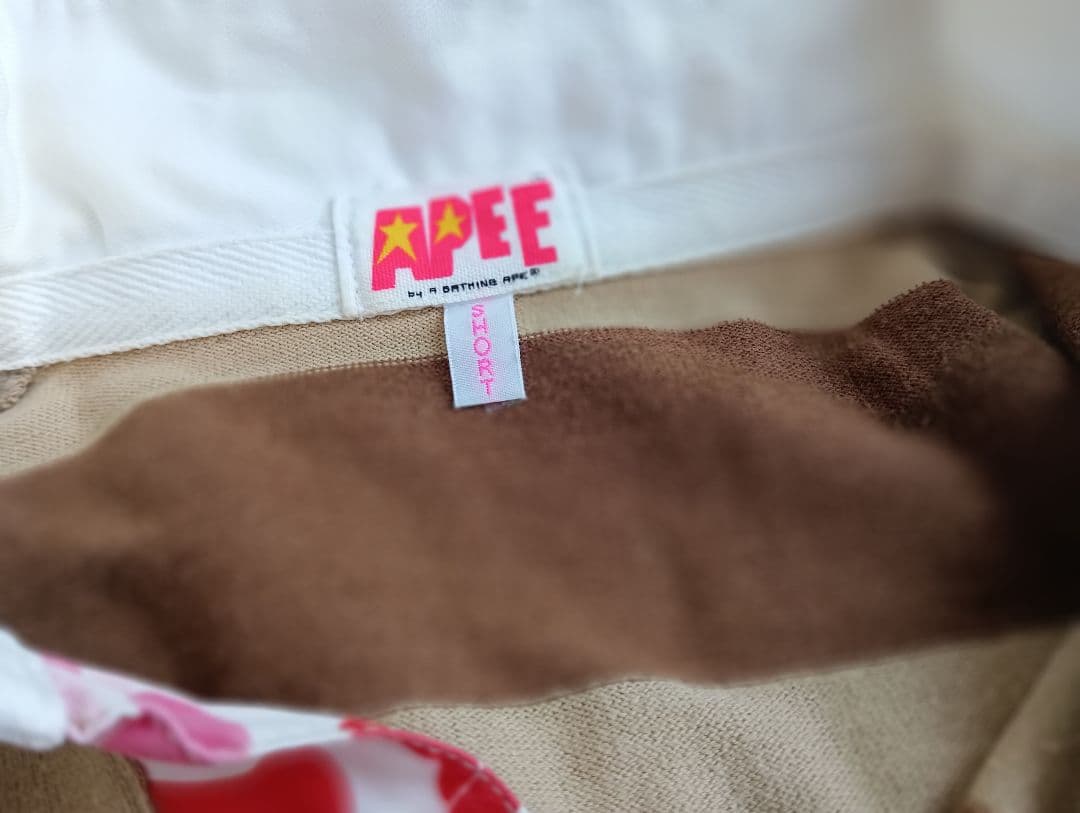APEE by A BATHING APE ラガーシャツ size：Ｓ