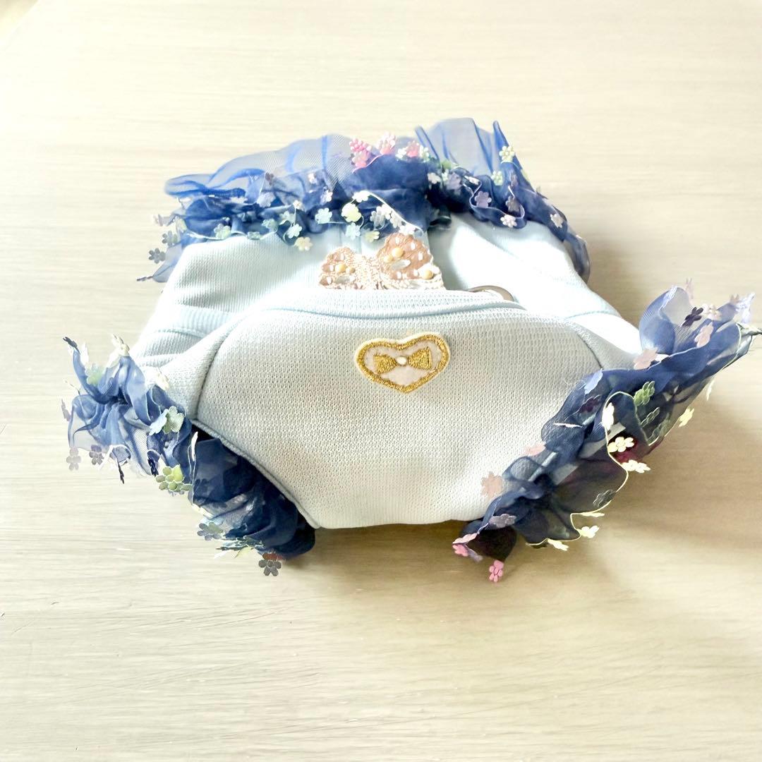 パピリーヒルズ リュバンドール ハーネス SS ブルー とピンク 2点