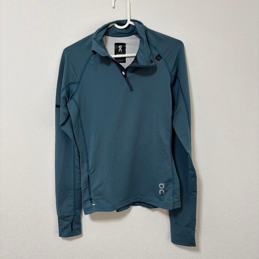 On clima shirt レディース　XS トレーニング　トレラン　ブルー