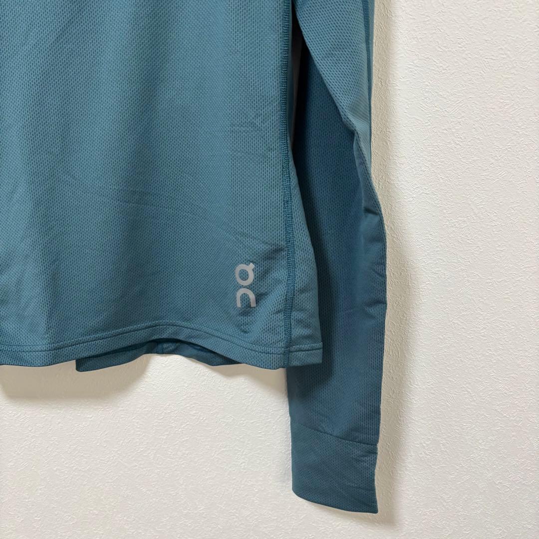 On clima shirt レディース　XS トレーニング　トレラン　ブルー
