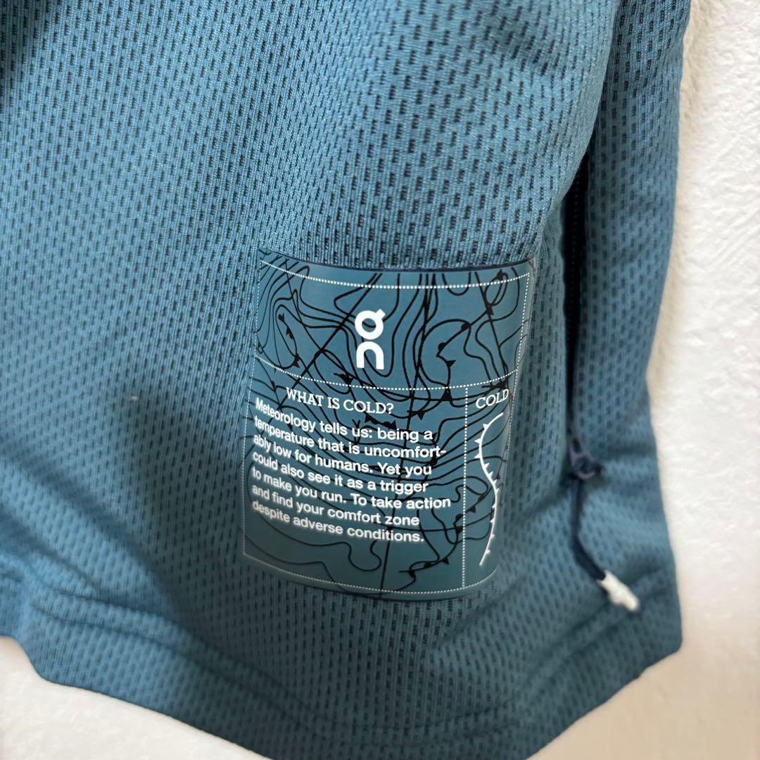 On clima shirt レディース　XS トレーニング　トレラン　ブルー
