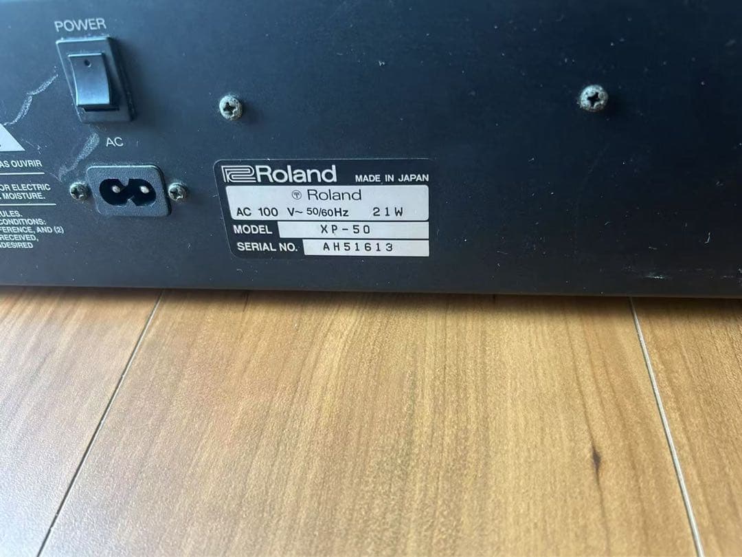 Toky様 通電確認済みRolandXP-50シンセサイザーローランドジャンク品
