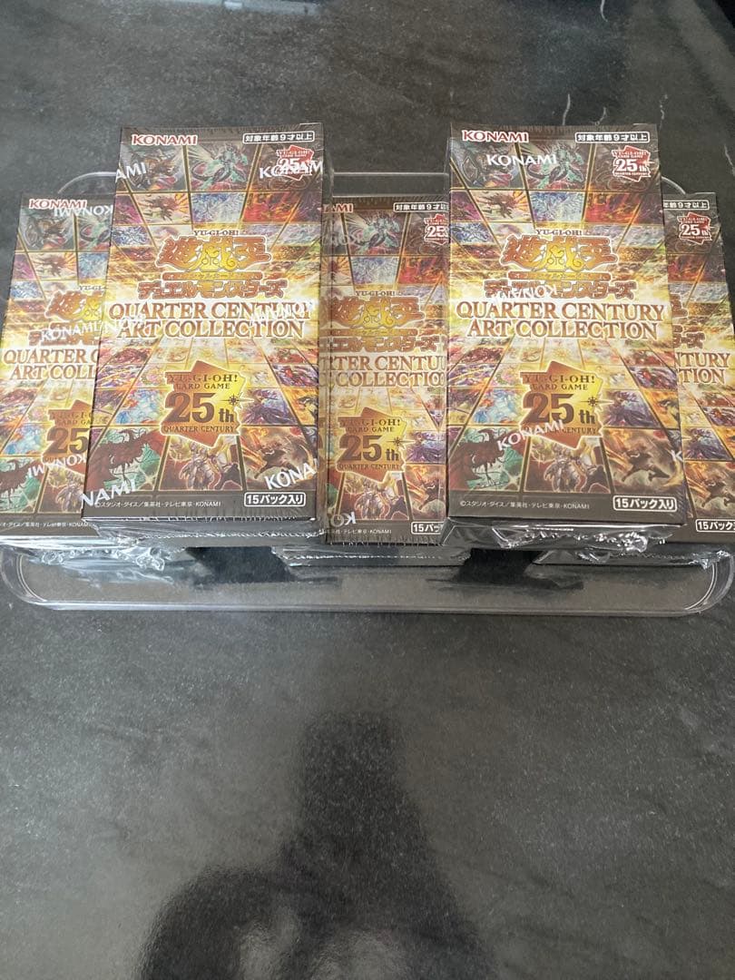 遊戯王 quarter century art collection 5BOX