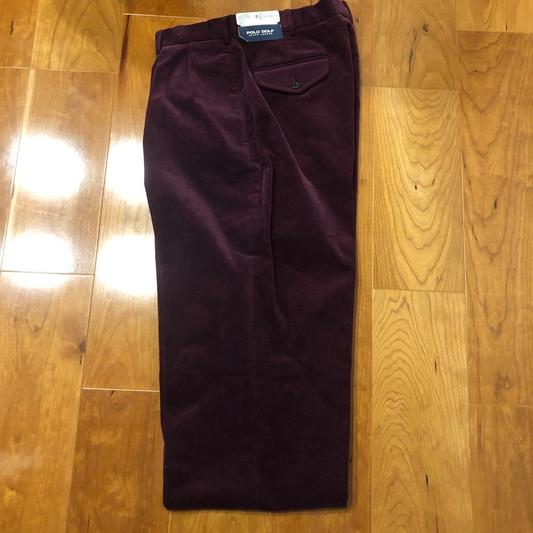 新品未使用　POLO GOLF ラルフローレン コーデュロイ パンツ 34