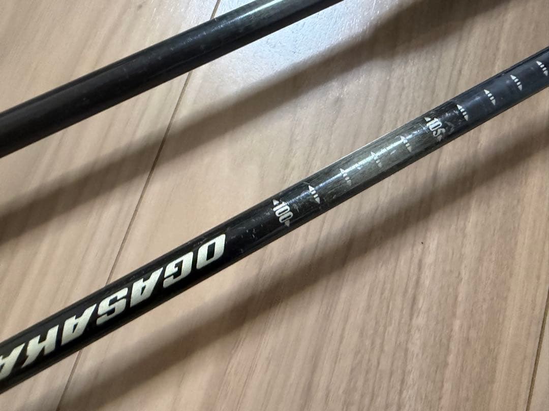 ★お洒落★オガサカ　スキーポール ストック 収縮ポール　調整可能　デモ　技術