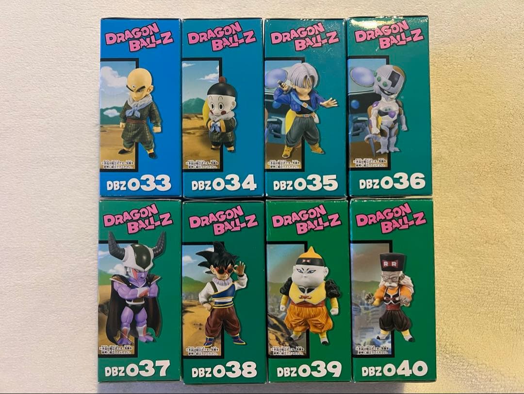 [未開封]ドラゴンボールZ WCF vol.5 未来から来た少年編 全8品