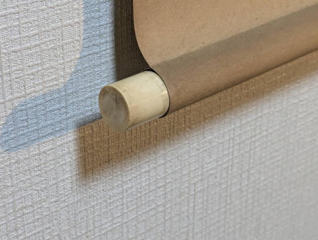 【真作】掛軸　田中針水　牡丹に蝶図　彩色花鳥画　彩色床の間飾り　合箱入　U114