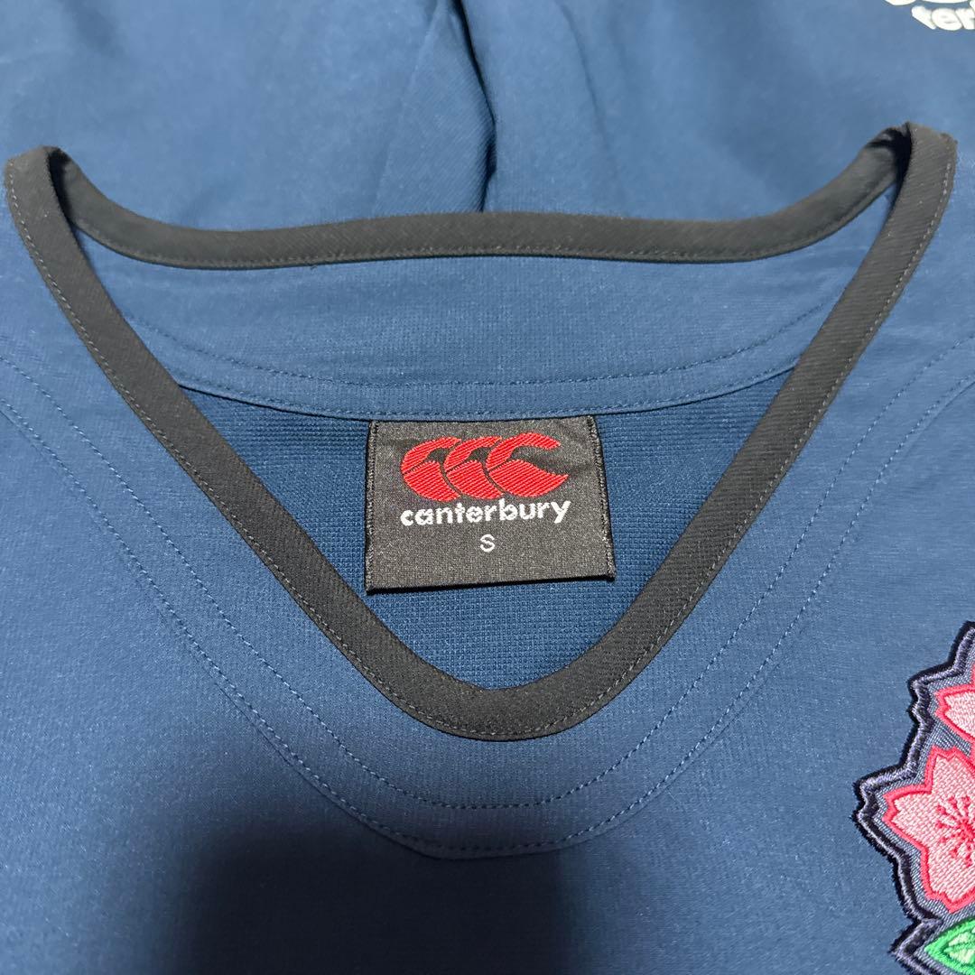canterbury ラグビーウェア S ネイビー/レッド　上下セット日本代表