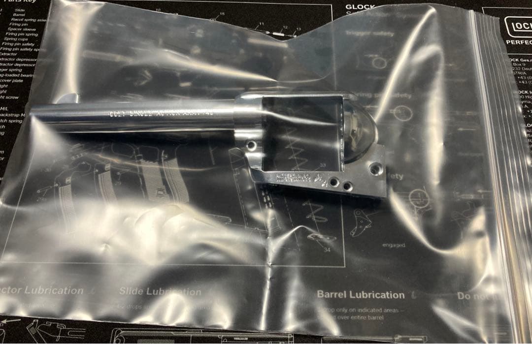 大空　新品未使用 HWS SAA シルバー アーティラリー バレルフレーム