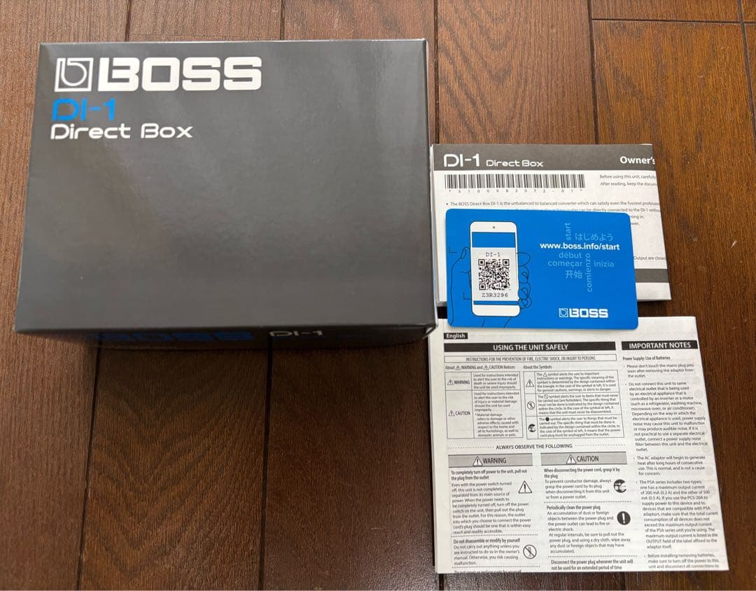 BOSS　DI-1 ダイレクトボックス