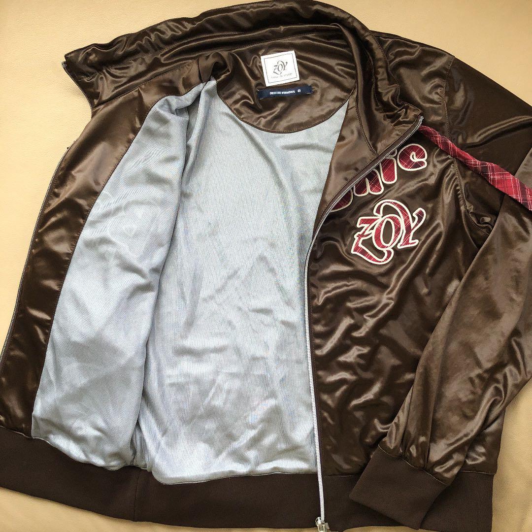 【美品】ゾーイ ZOY レディース 長袖フルジップ ブルゾン サイズ40