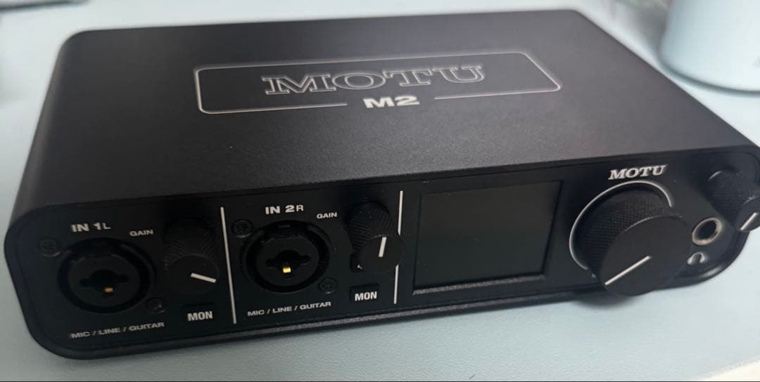MOTU M2 モツ オーディオインターフェイス