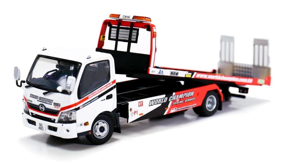 【未開封】希少品　1/43 タイニー TINY 日野300 積載車 レッカー車