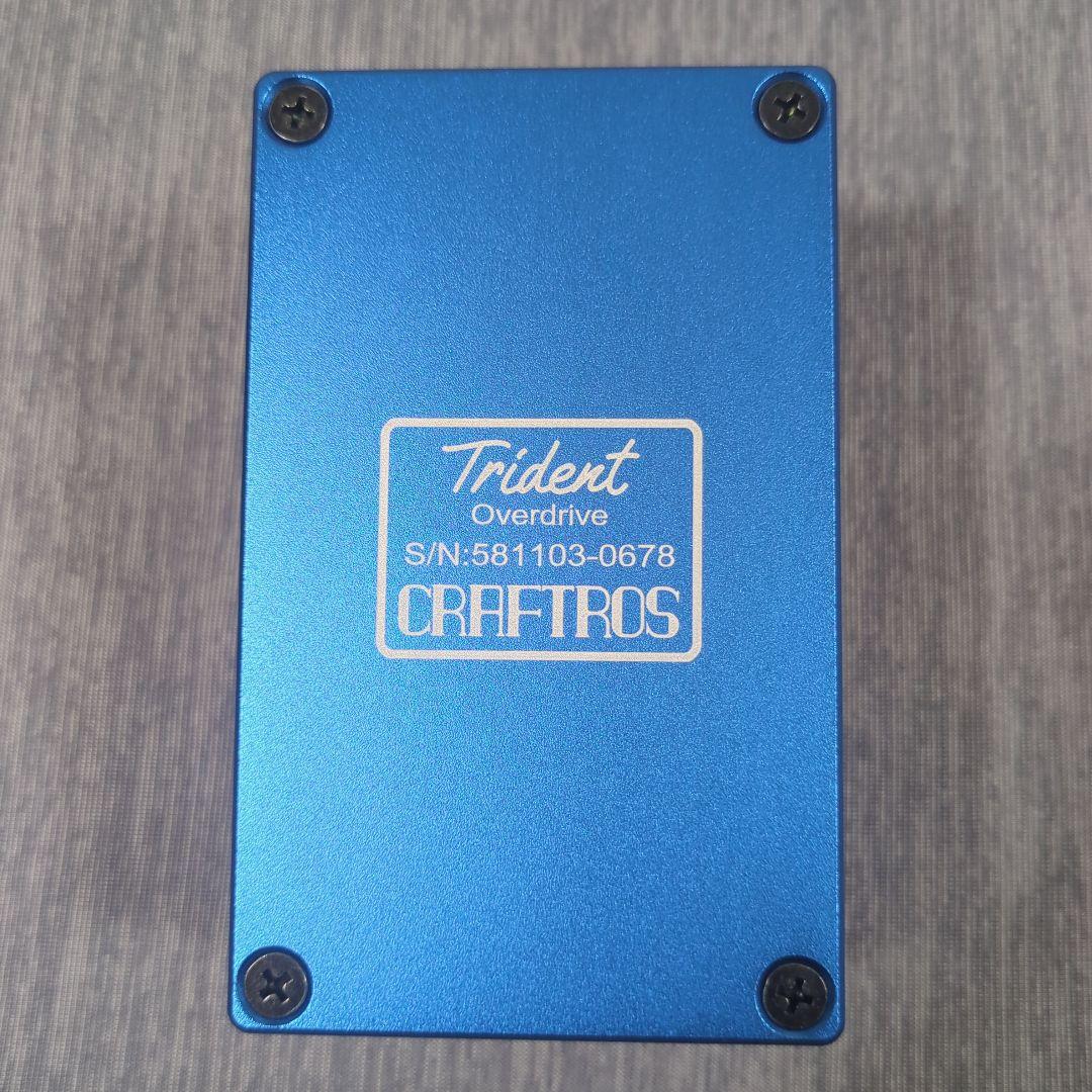 【新品同様！】 CRAFTROS Trident ギターエフェクター