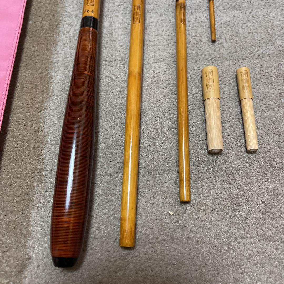 ヘラブナ竹竿　伊集院口巻無二　13.2尺　ダイワ　シマノ　フィッシング