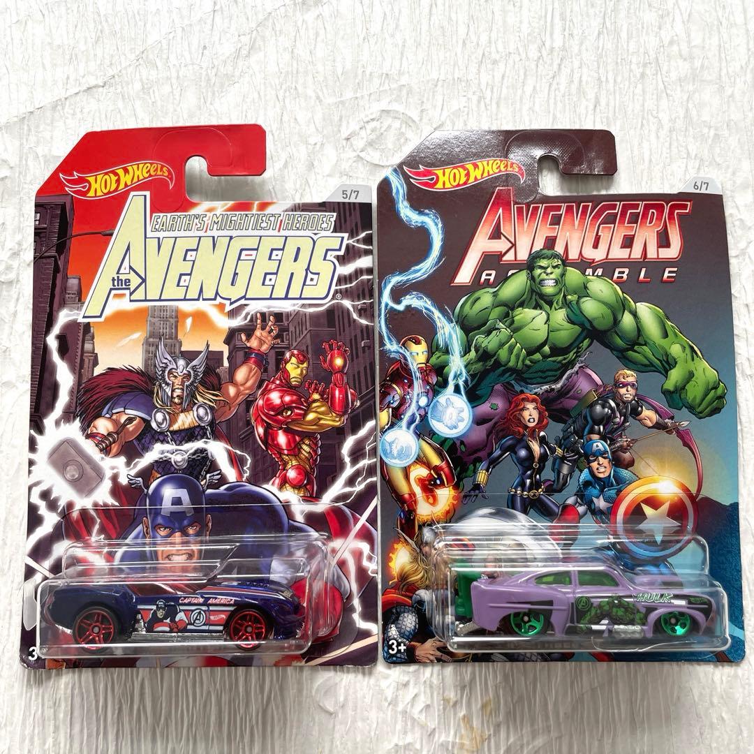 Hot Wheels Avengers ミニカー 8個セット