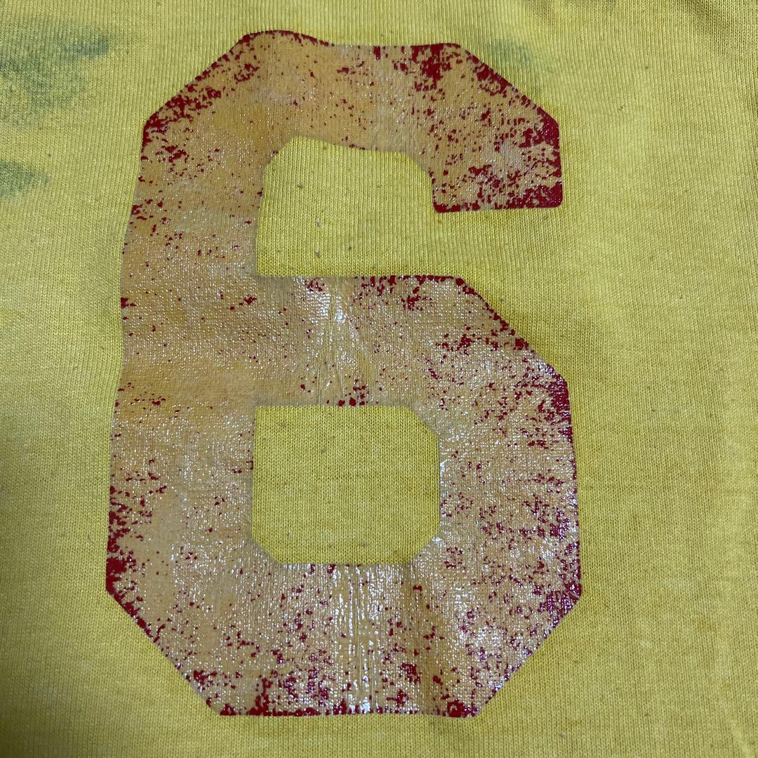 80s Russel athletic ラッセル フットボール 菅田将暉 黄色