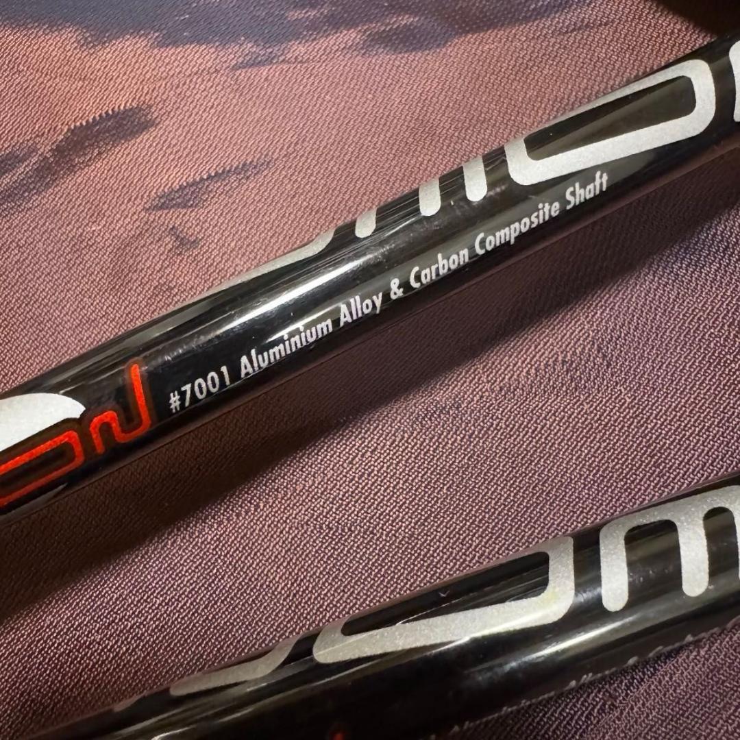 SALOMON サロモン 伸縮式 スキーストック 100-123cm カーボン