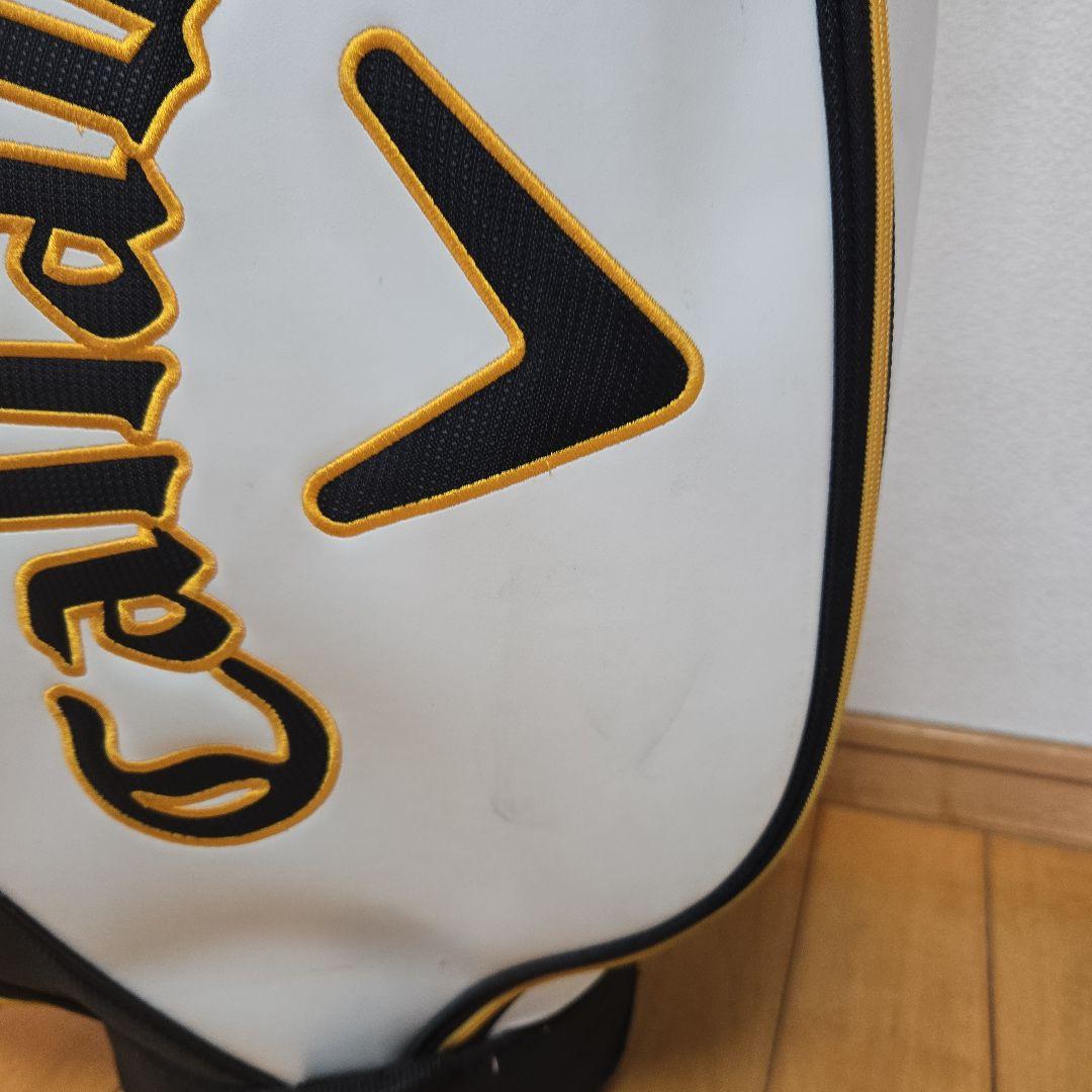 美品 Callaway WARBIRD キャディバッグ 5分割 ホワイト