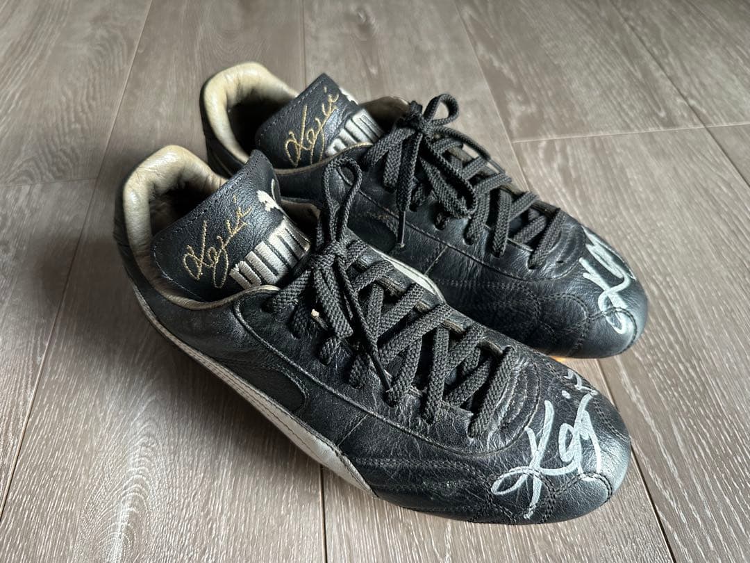 三浦知良 カズ 実使用 スパイク プーマ　スフィーダ キングカズ KAZU