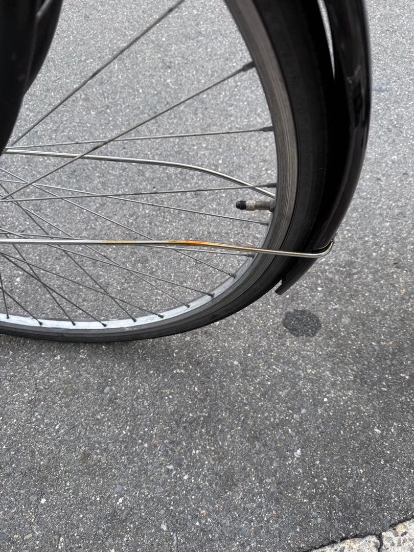 170 自転車 大阪市 【引取り限定】 美品 27インチ 変速付き