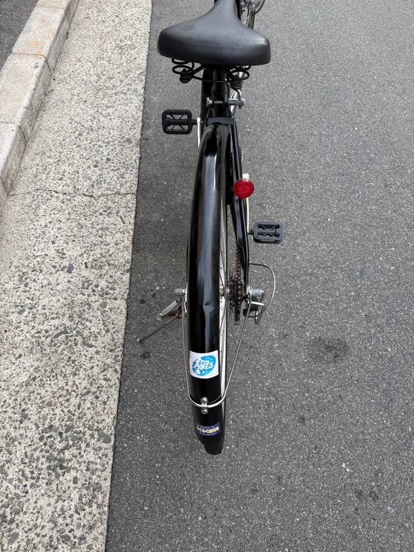 170 自転車 大阪市 【引取り限定】 美品 27インチ 変速付き