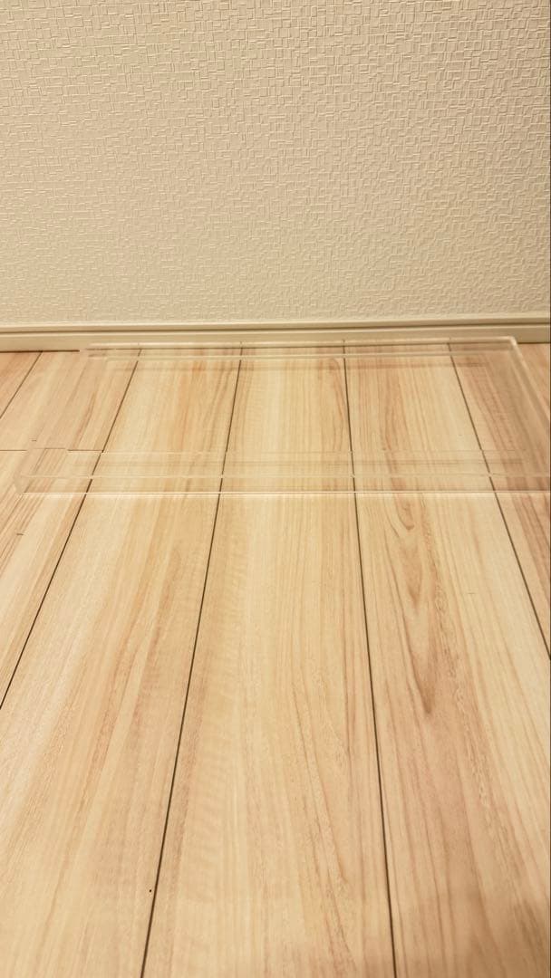 60cm水槽用フランジ　生体の飛び出し　地震対策