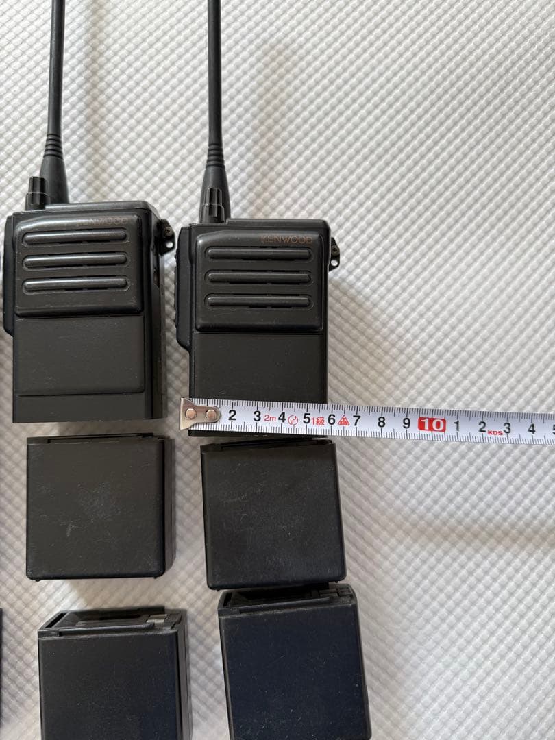 KENWOOD トランシーバー 5台セット　充電器2台　ジャンク　1995年製