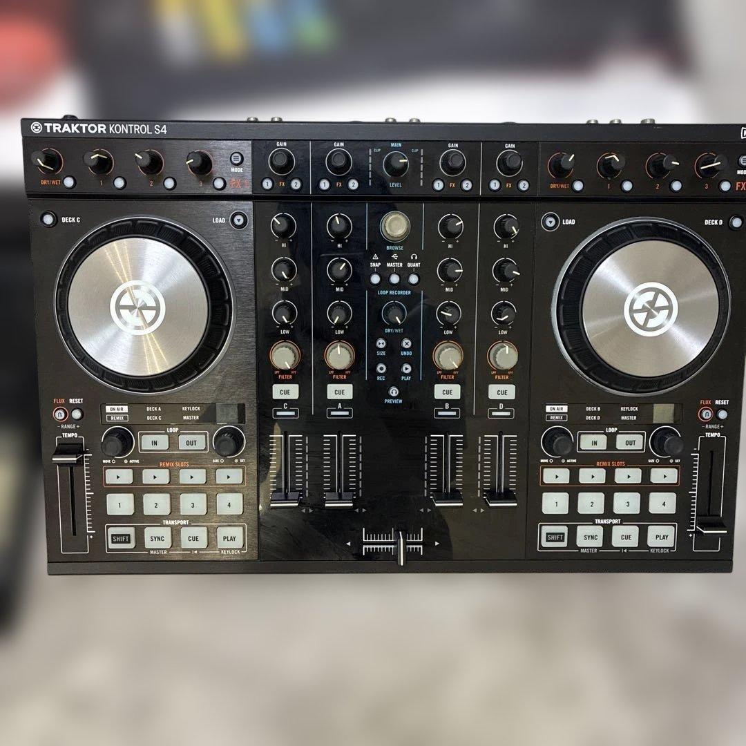 美品TRAKTOR KONTROL S4 MK2 DJコントローラー　F1 付き