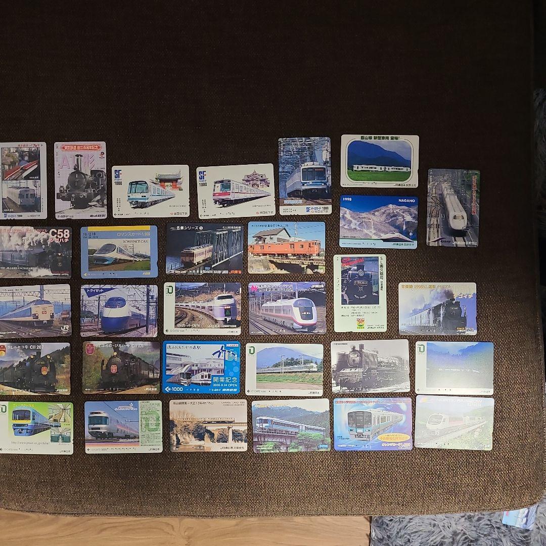 使用済　鉄道、電車、新幹線、蒸気機関車、汽車、オレンジカード450枚以上