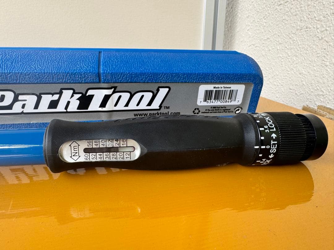 Park Tool TW-6 トルクレンチ 10–60Nm（クリック式）ケース付