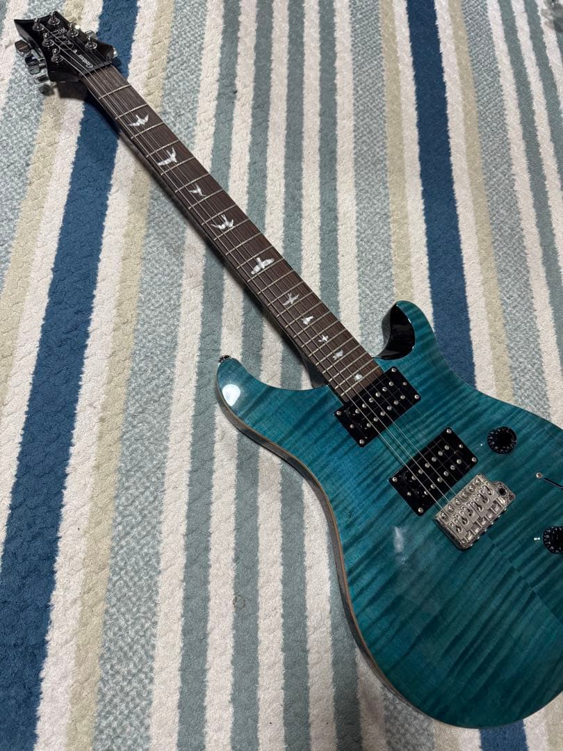 エレキギター PRS SE CUSTOM 24 QUILT turquoise