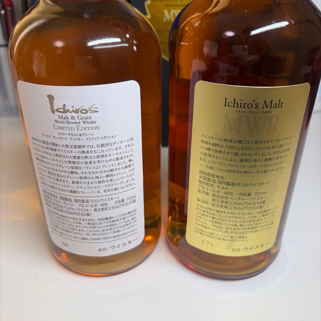 Ichiro's Malt リミテッドエディション & MWR セット正規品