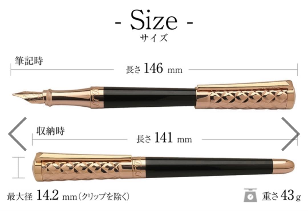 S.T Dupont（エス・テー・デュポン） 万年筆 リベルテ