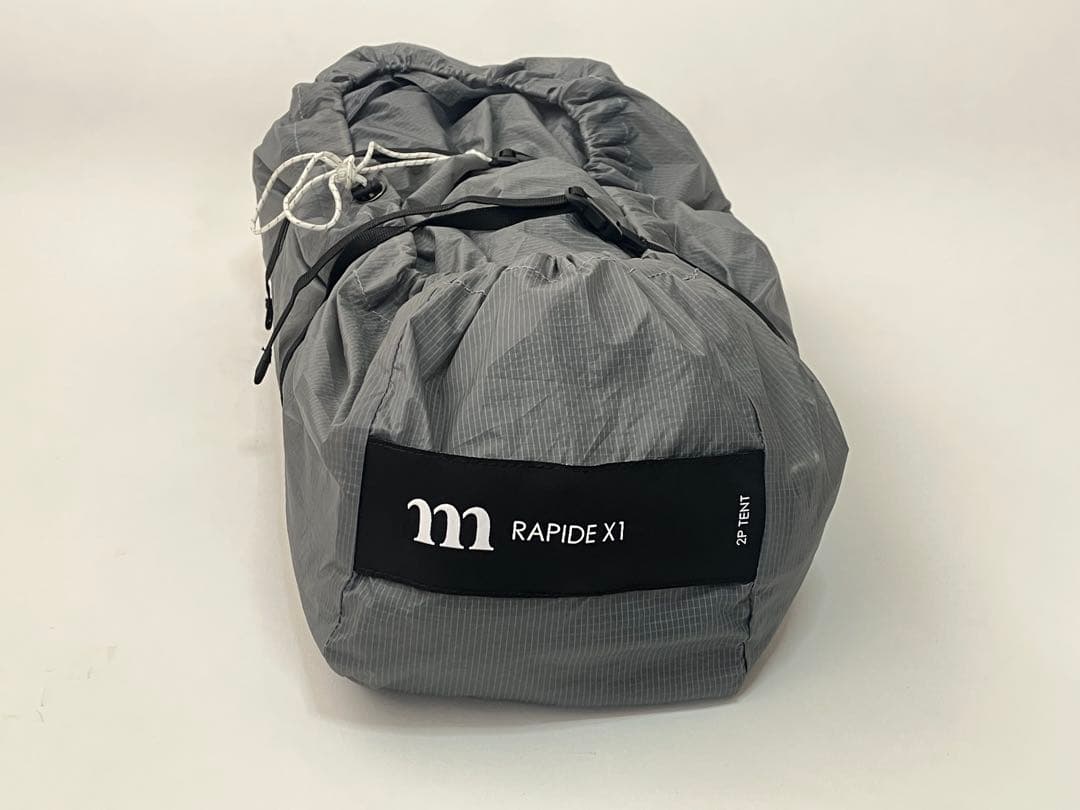 ムラコ テントRAPIDE X1-2P GREY muraco グランドシート付