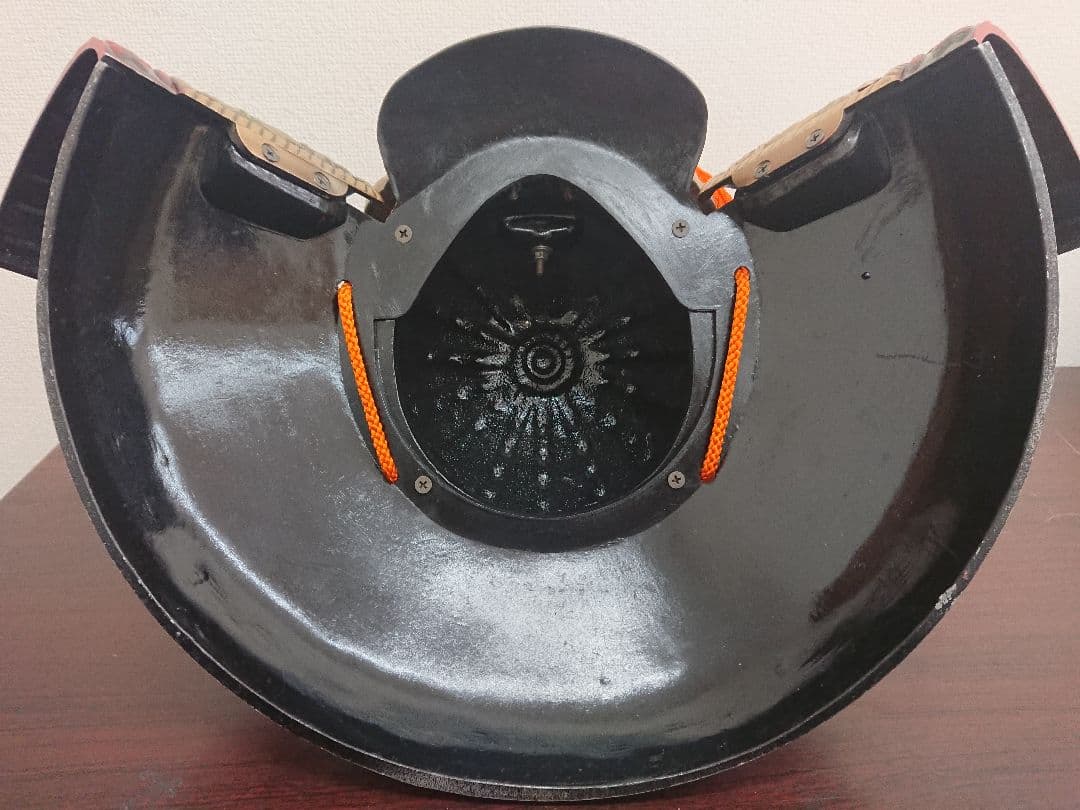 H1 牡丹獅子星兜 兜飾 観音様 Japanese Helmet Kabuto