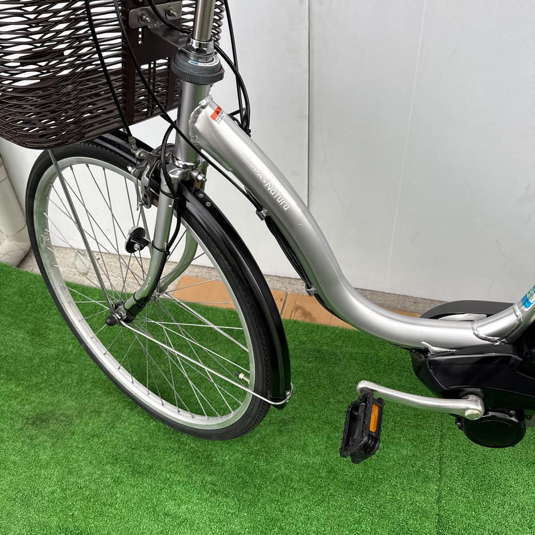 YAMAHAヤマハ電動アシスト自転車26インチ12.3Ah シルバー