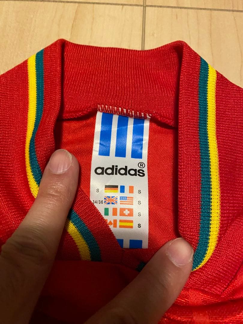 adidas アディダス　サッカーポルトガル代表　ユニフォーム　ゲームシャツ