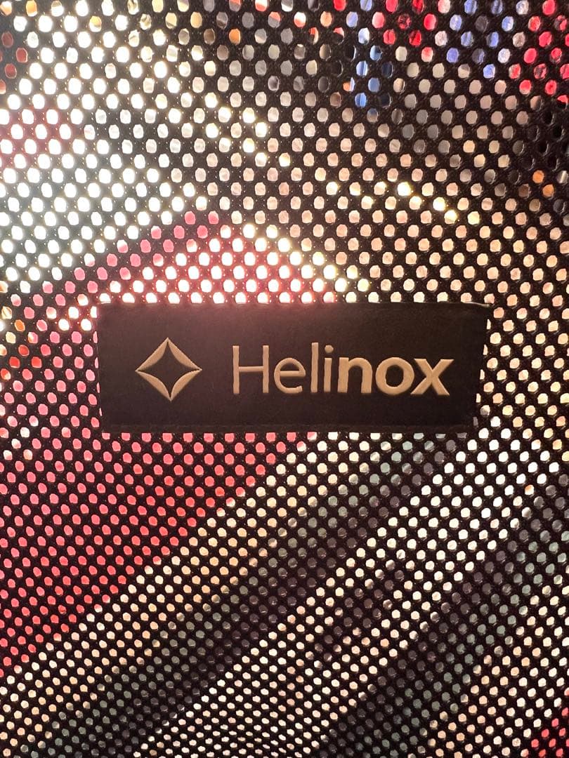 Helinox アウトドアチェア オールブラック　美品