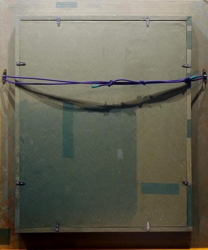 【真作】金畑　実「スイートピーの花」東京美大　師・藤島武二　光風会　鳥取米子